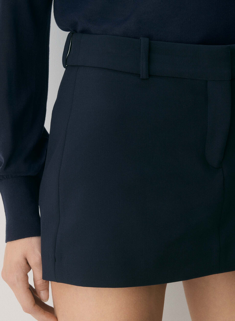 chisel micro skort - reessential dunkelblau