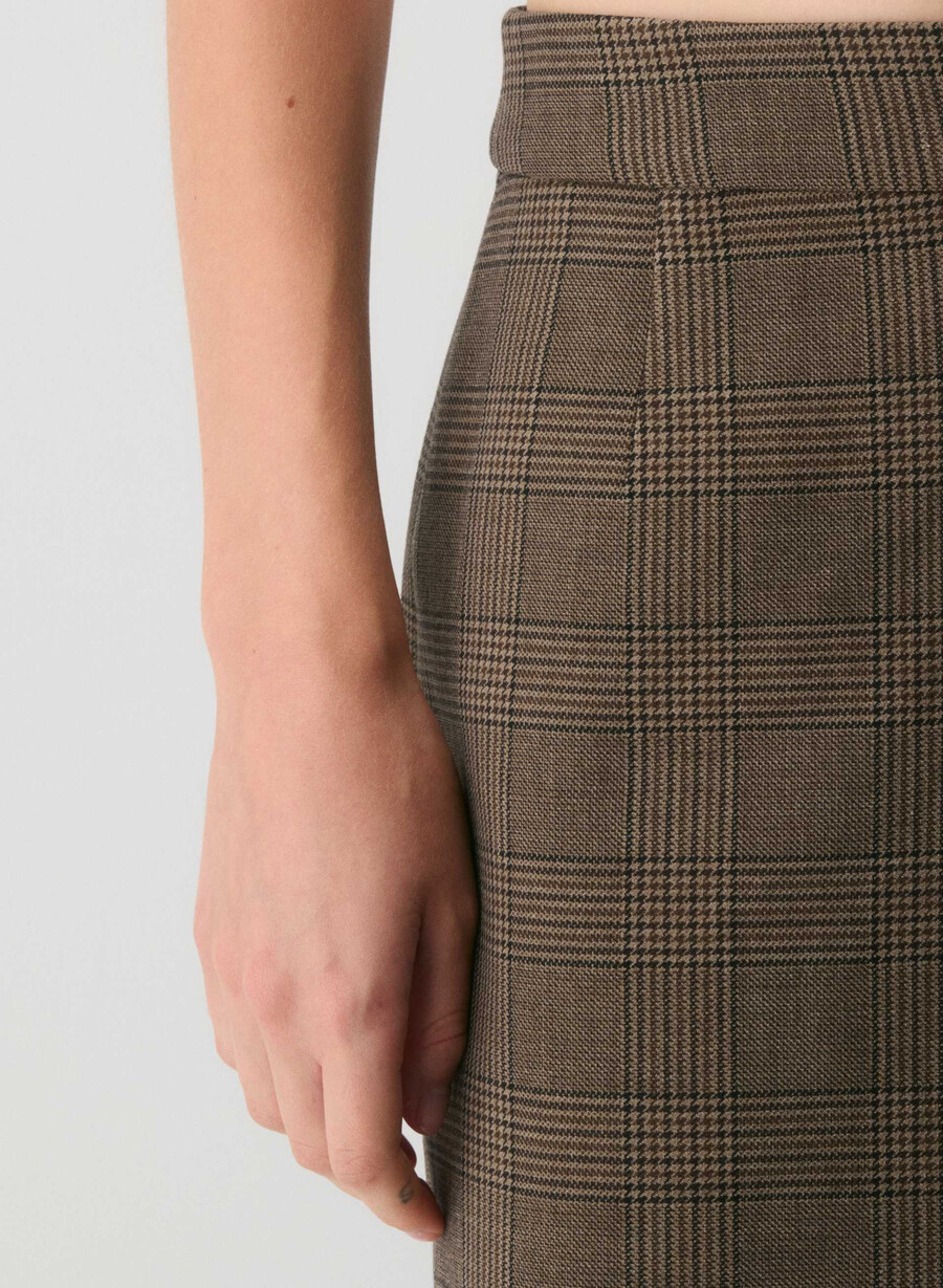 carly skirt tyson chk browntaup