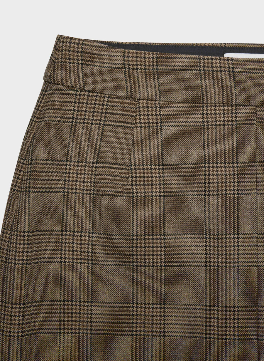 carly skirt tyson chk browntaup