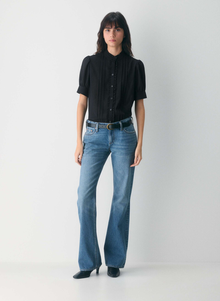 caravel bluse altrosa