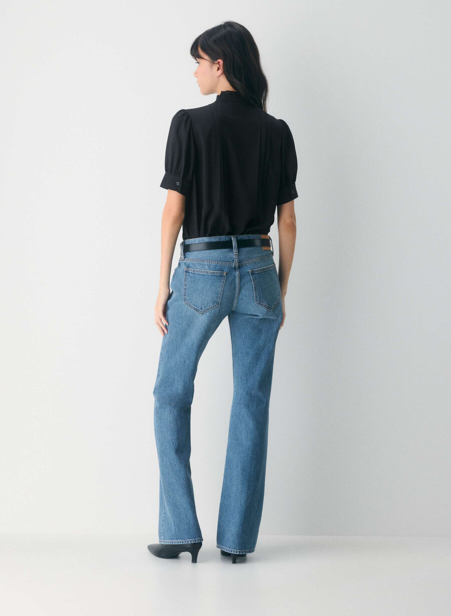 caravel bluse altrosa