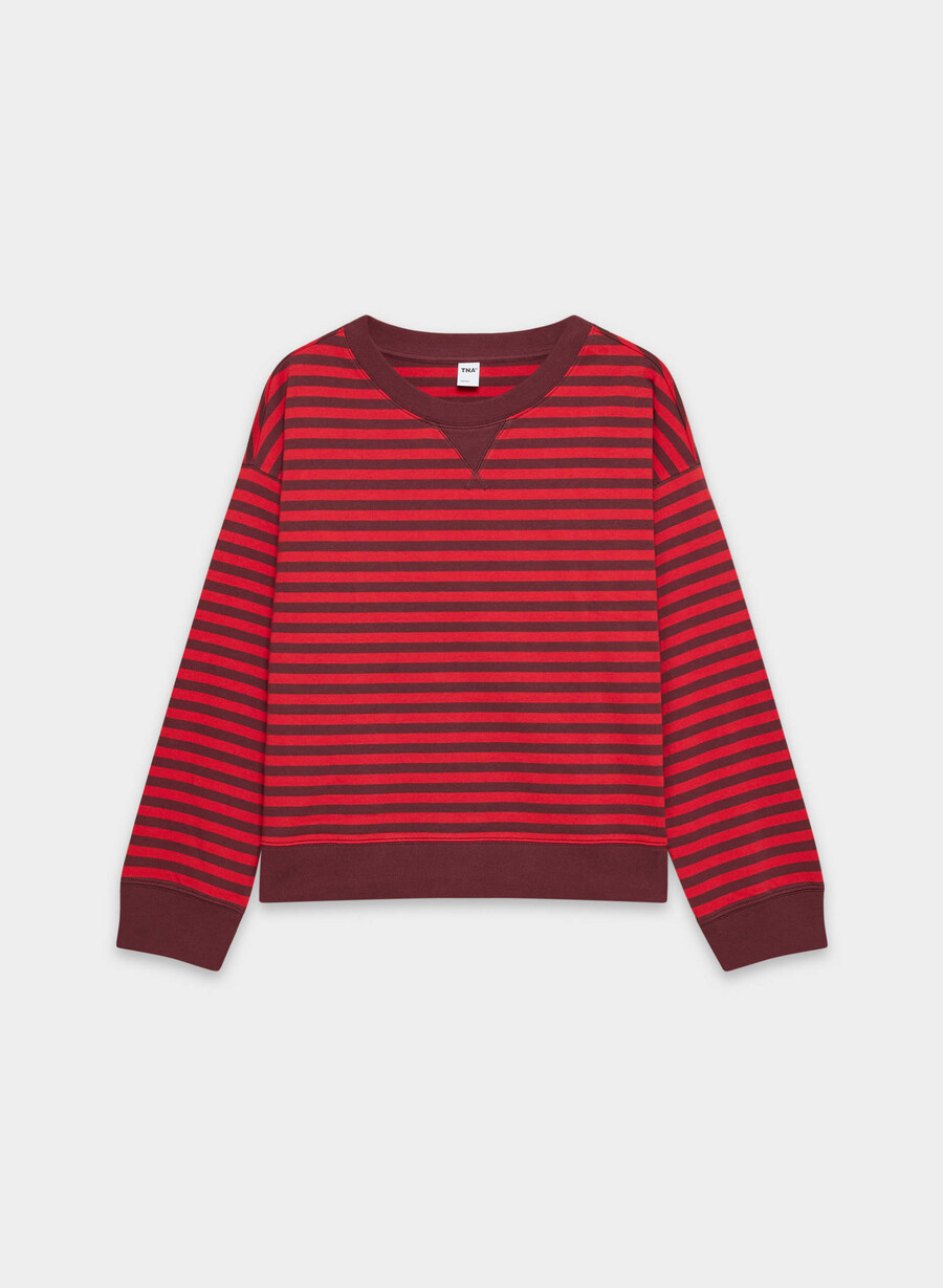mighty cotton wicket langarmshirt flash rd smc brgdy
