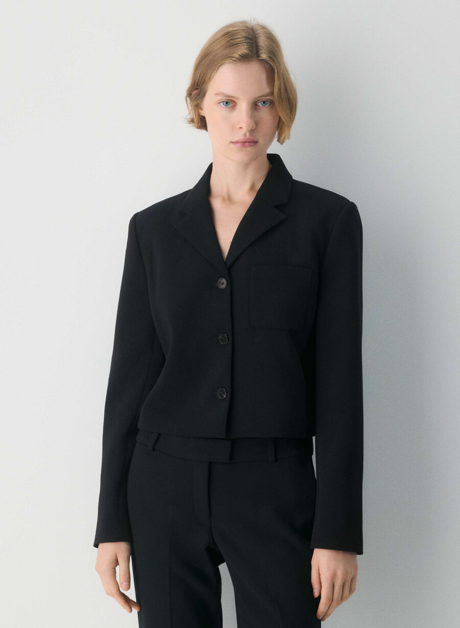 regatta-jacke – crepette schwarz