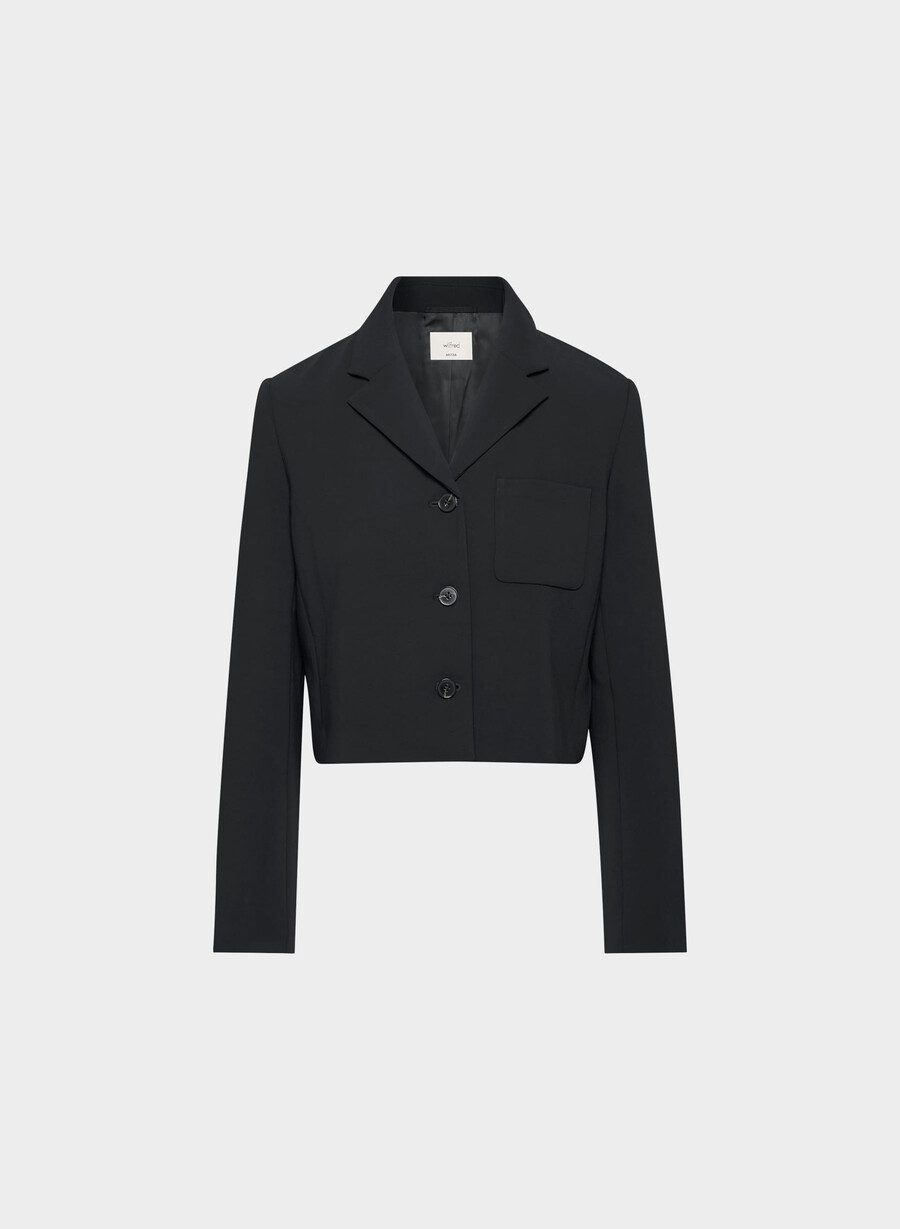 regatta-jacke – crepette schwarz