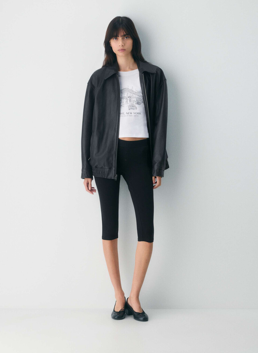 cottonwhisk pedigree t-shirt brt whtblk fifth av