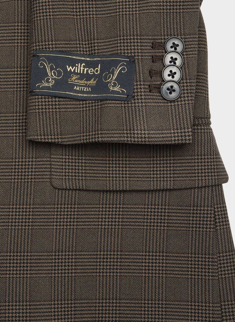 etikette-blazer - twill merle chk cl tph chr