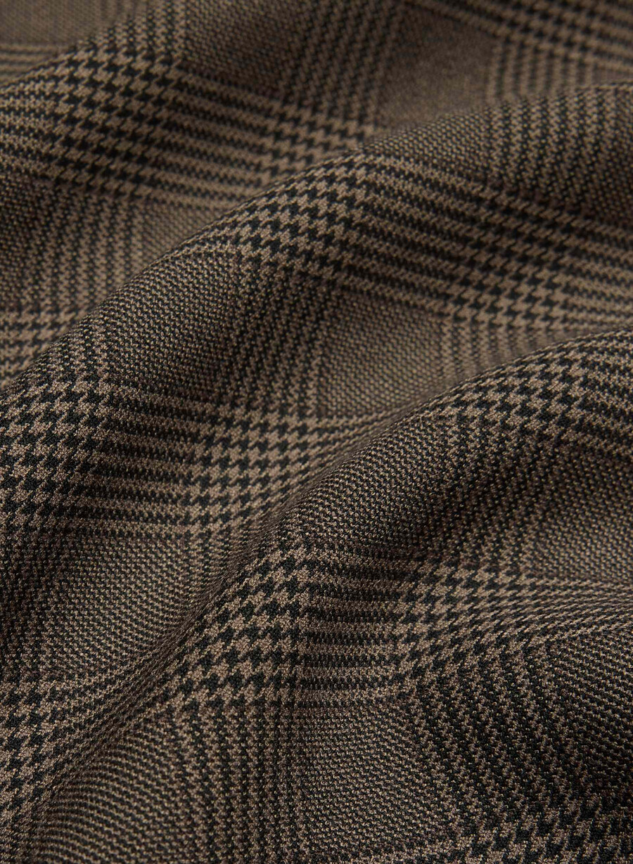 etikette-blazer - twill merle chk cl tph chr