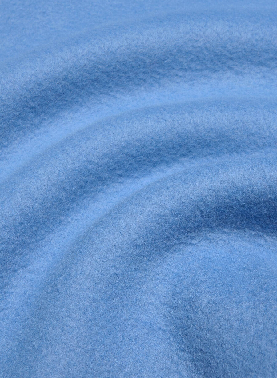 gemütliche fleece-sweathose mit bündchen französischblau