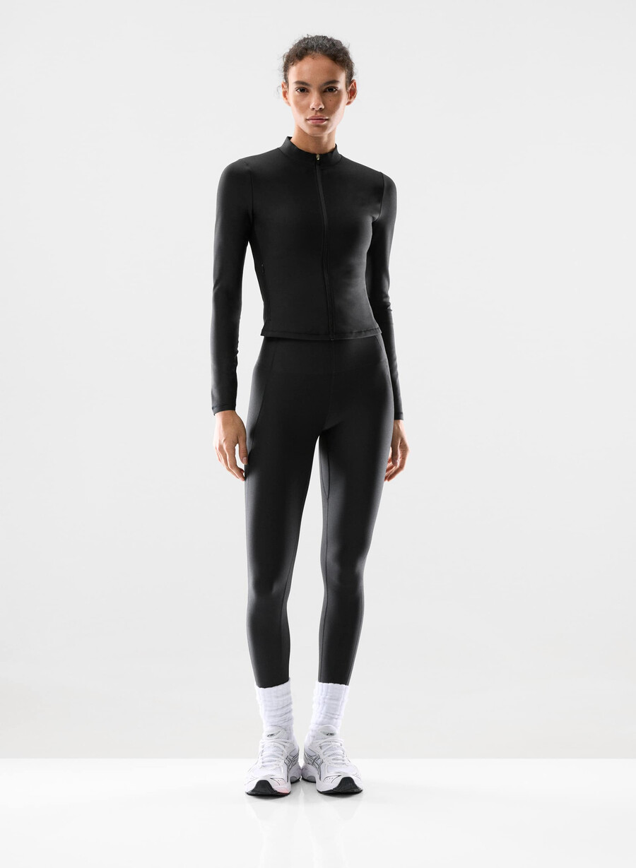 glotone venture zip-up schwarz