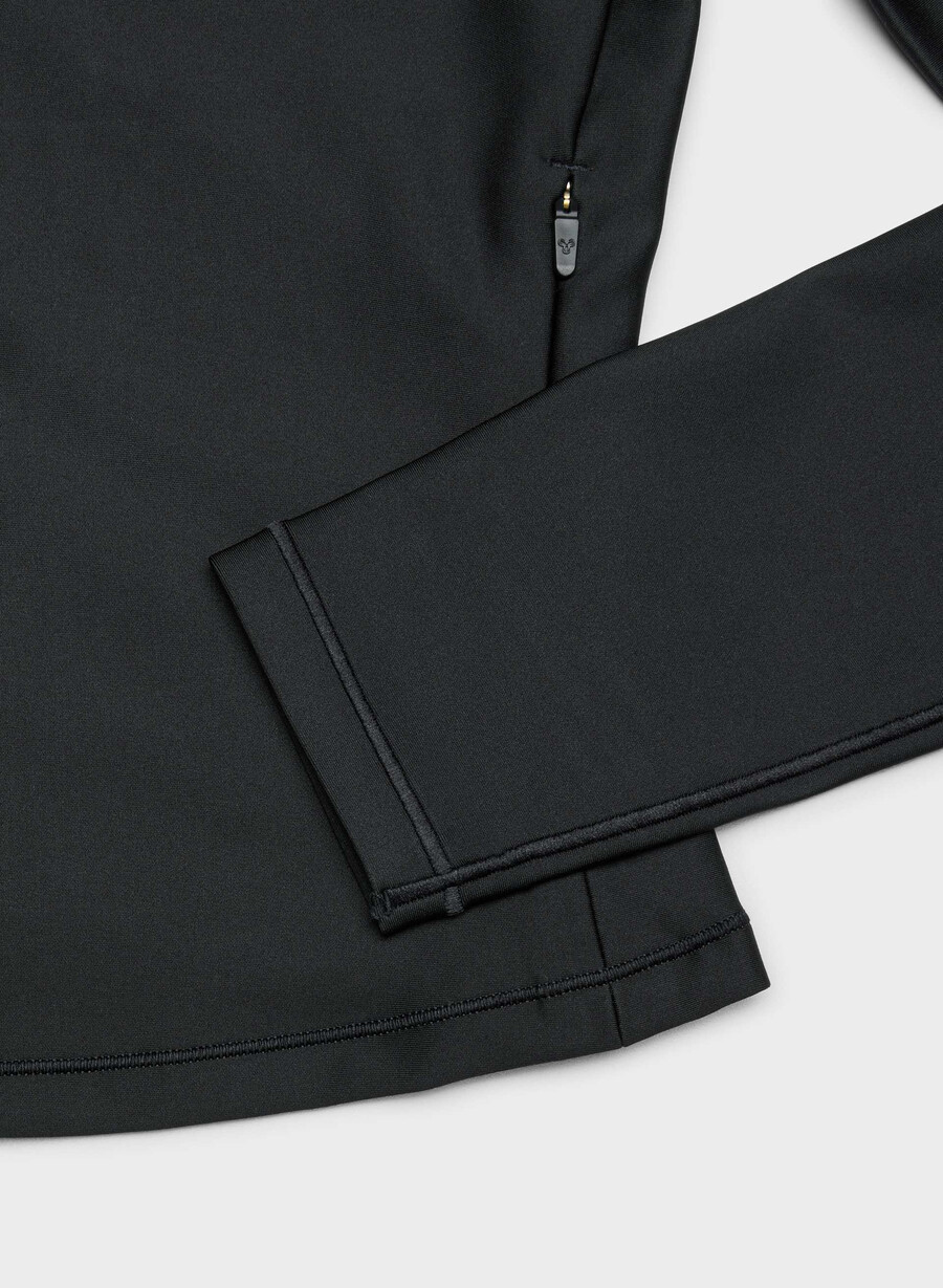 glotone venture zip-up schwarz