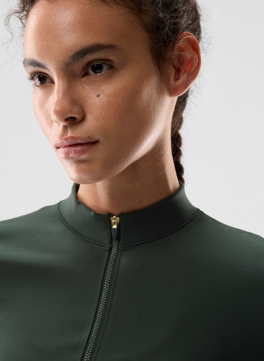 glotone venture zip-up mineralgrÜn