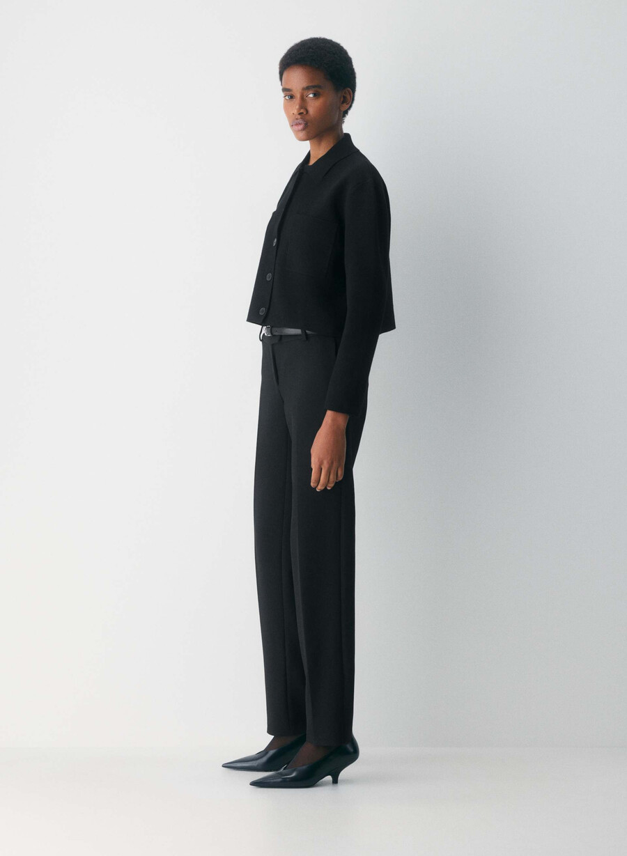 society waist sweater schwarz