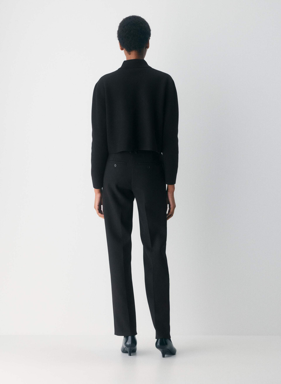 society waist sweater schwarz