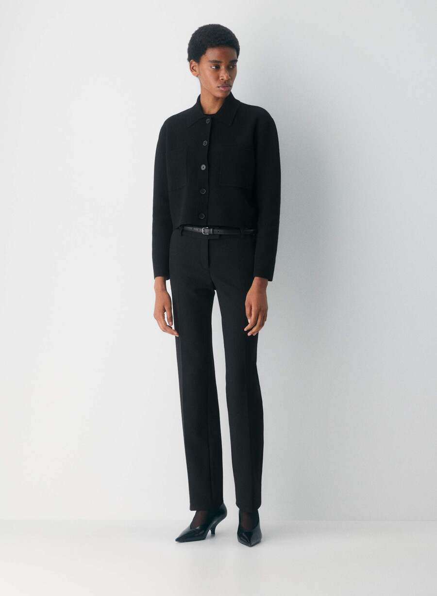 society waist sweater schwarz