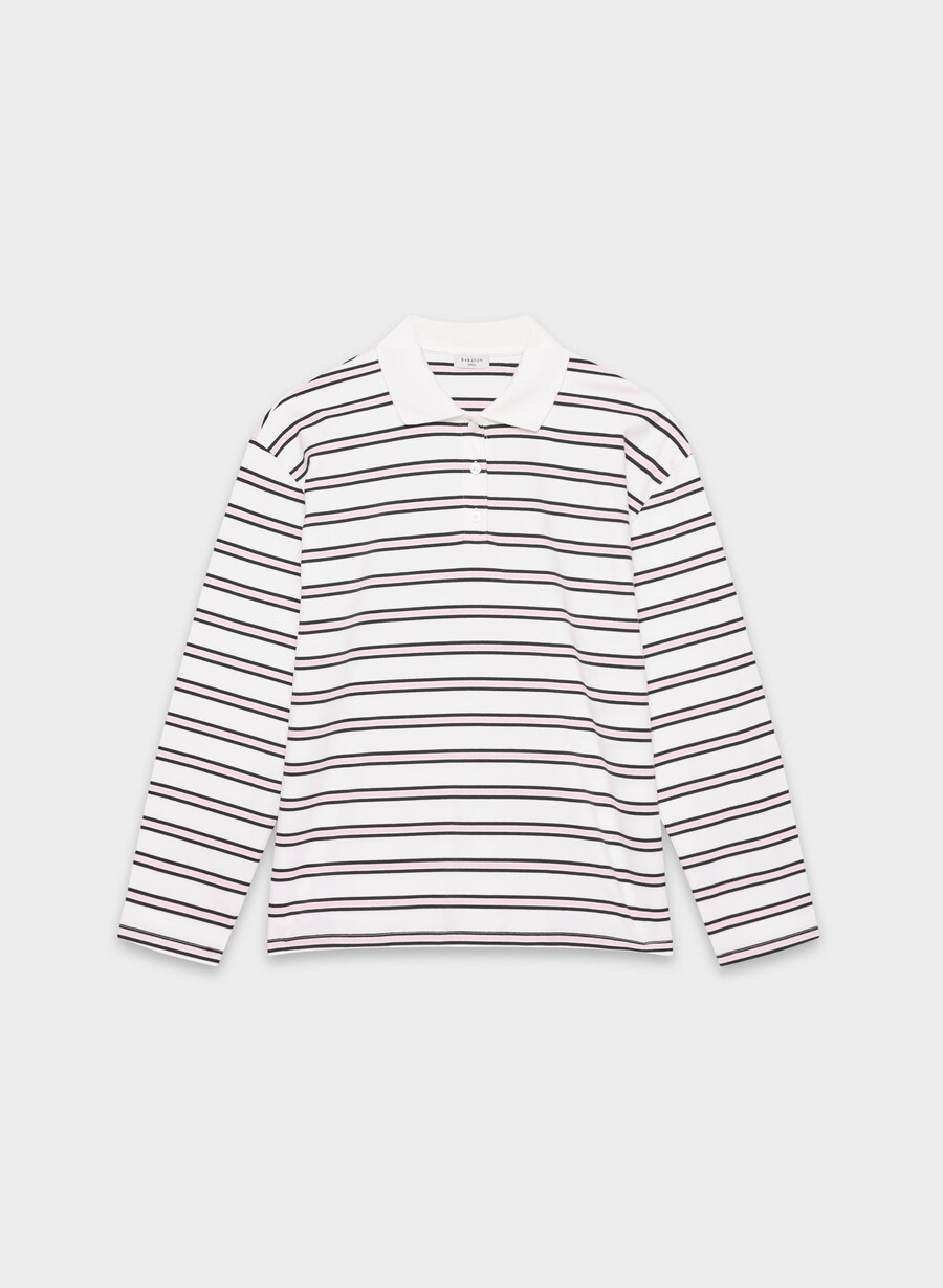 interlock baumwoll-eton langarmshirt weiss villa-rosa