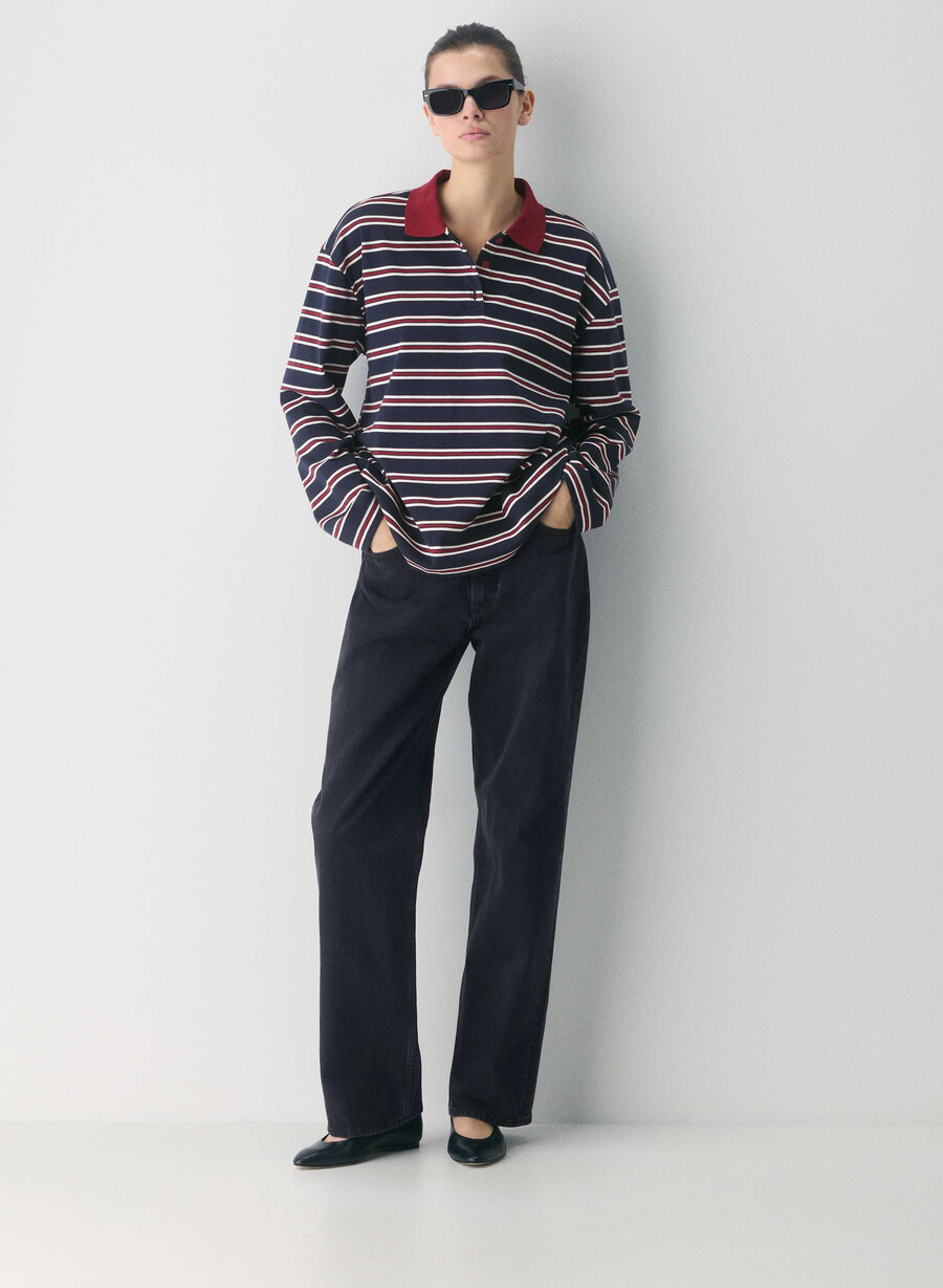 interlock cotton eton longsleeve dk nt nvy cordovan