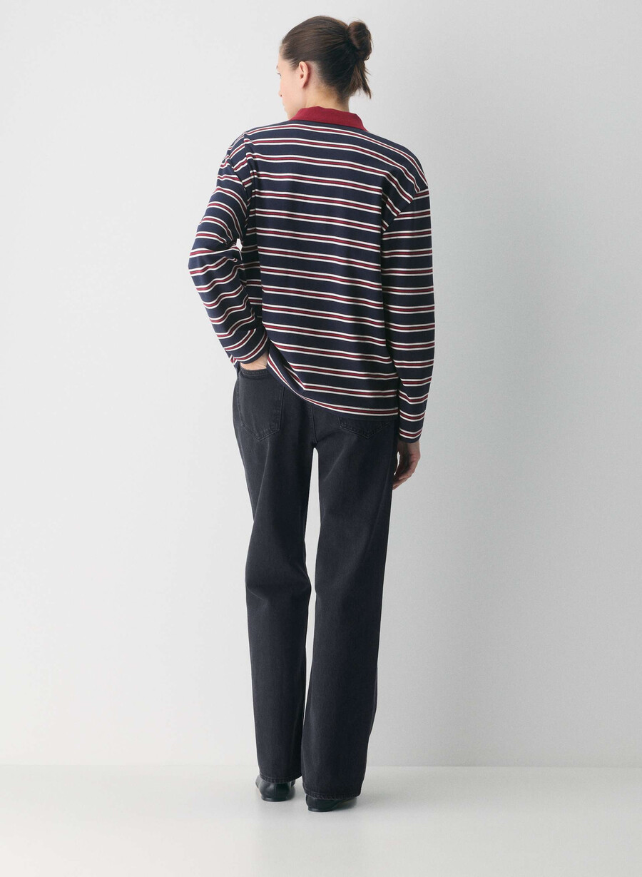 interlock cotton eton longsleeve dk nt nvy cordovan