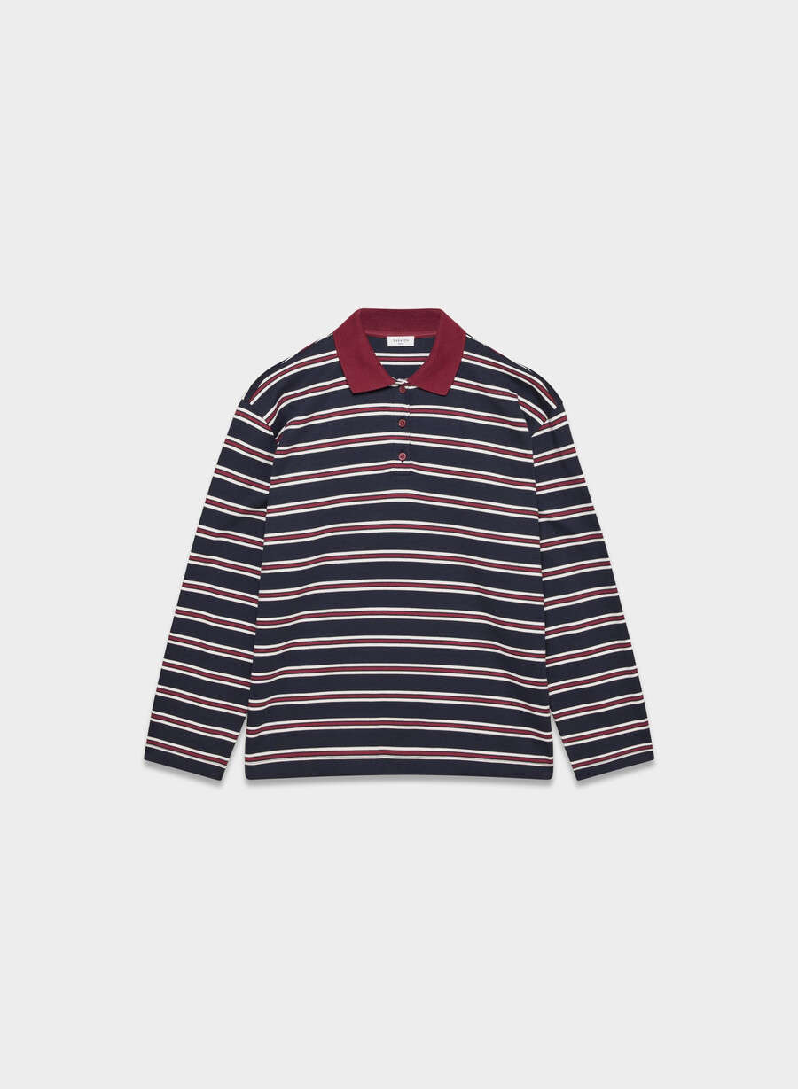 interlock cotton eton longsleeve dk nt nvy cordovan