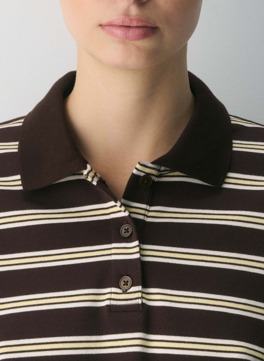 interlock cotton eton langarmshirt rchmchbrwn lemonade