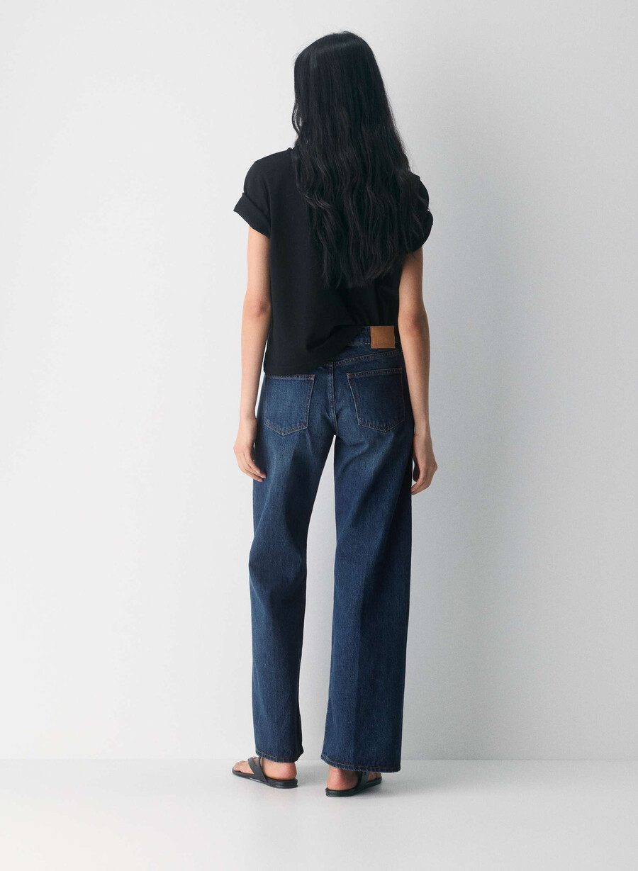 denim forum die 90er super lo-rise baggy jeans be about dark bleu