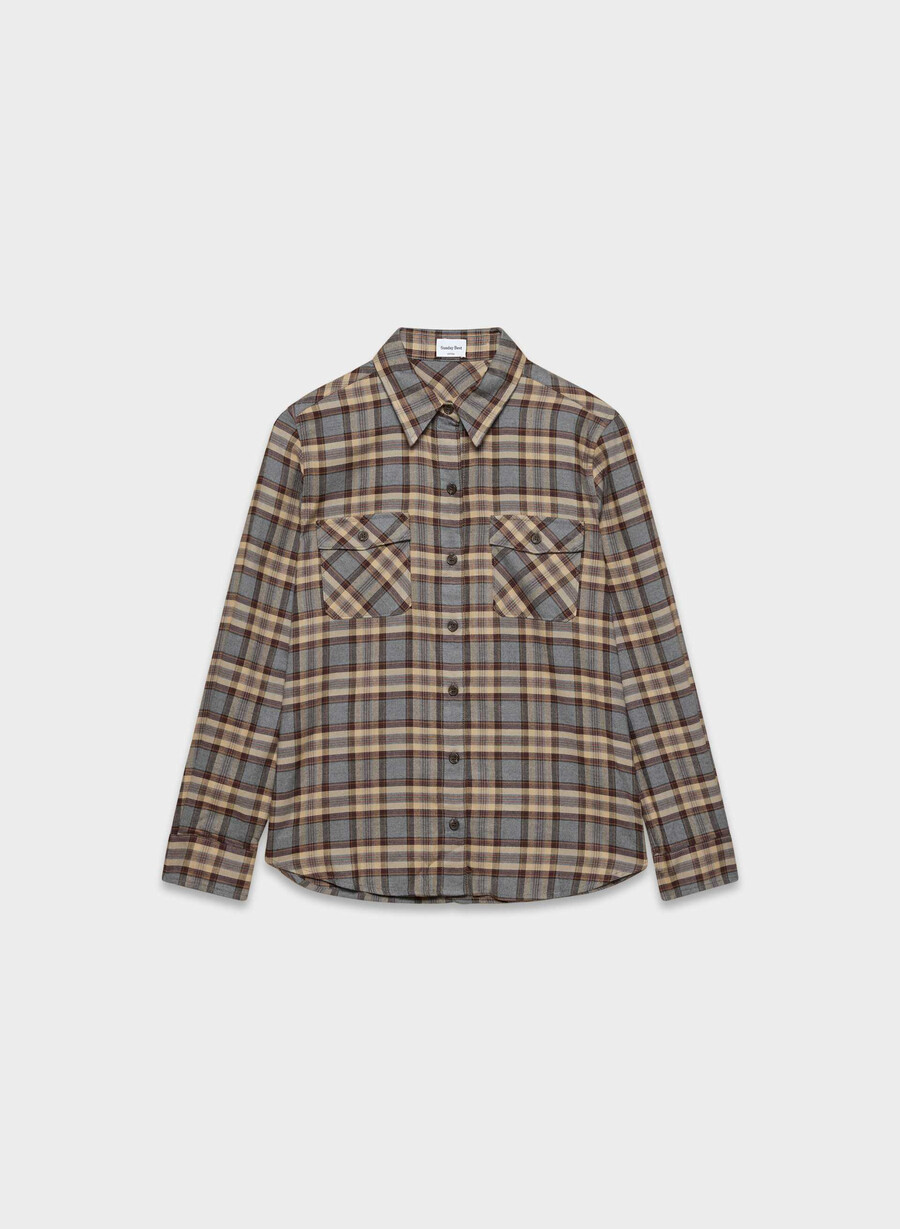 maple shirt ares check hd grch b