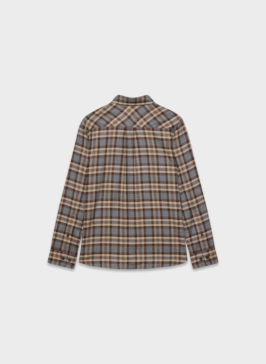 maple shirt ares check hd grch b