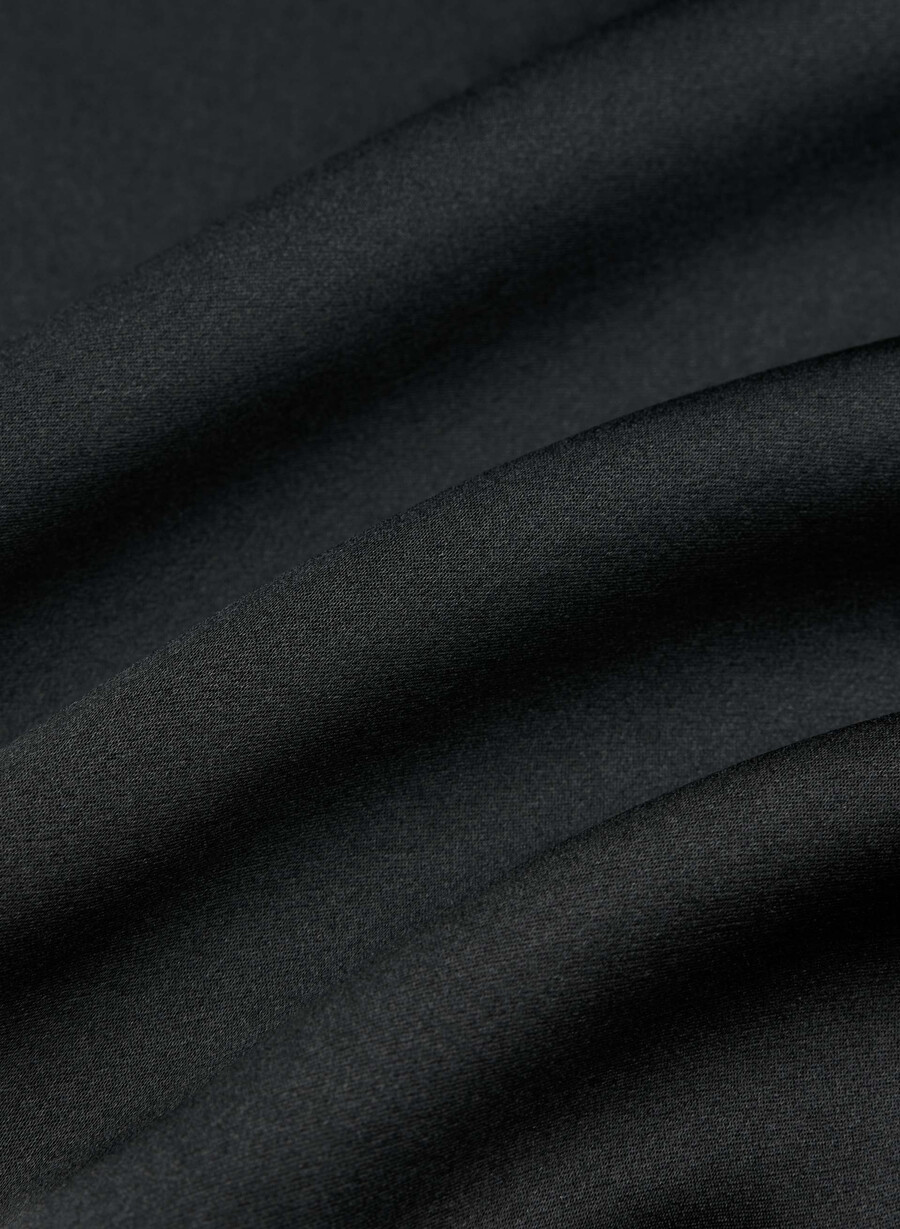 nightside seidenpyjama-unterkleid schwarz