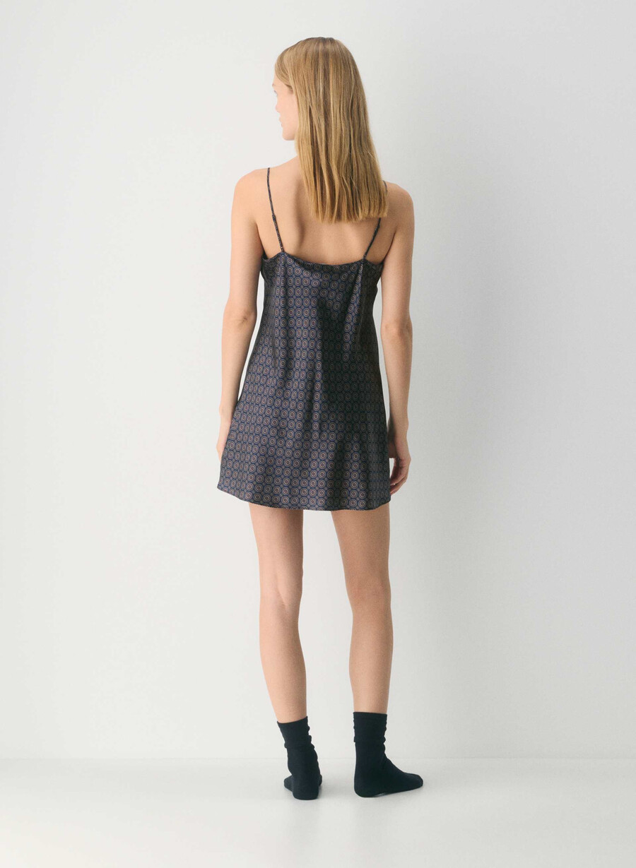 nightside seidenpyjama-unterkleid admiral cardamon
