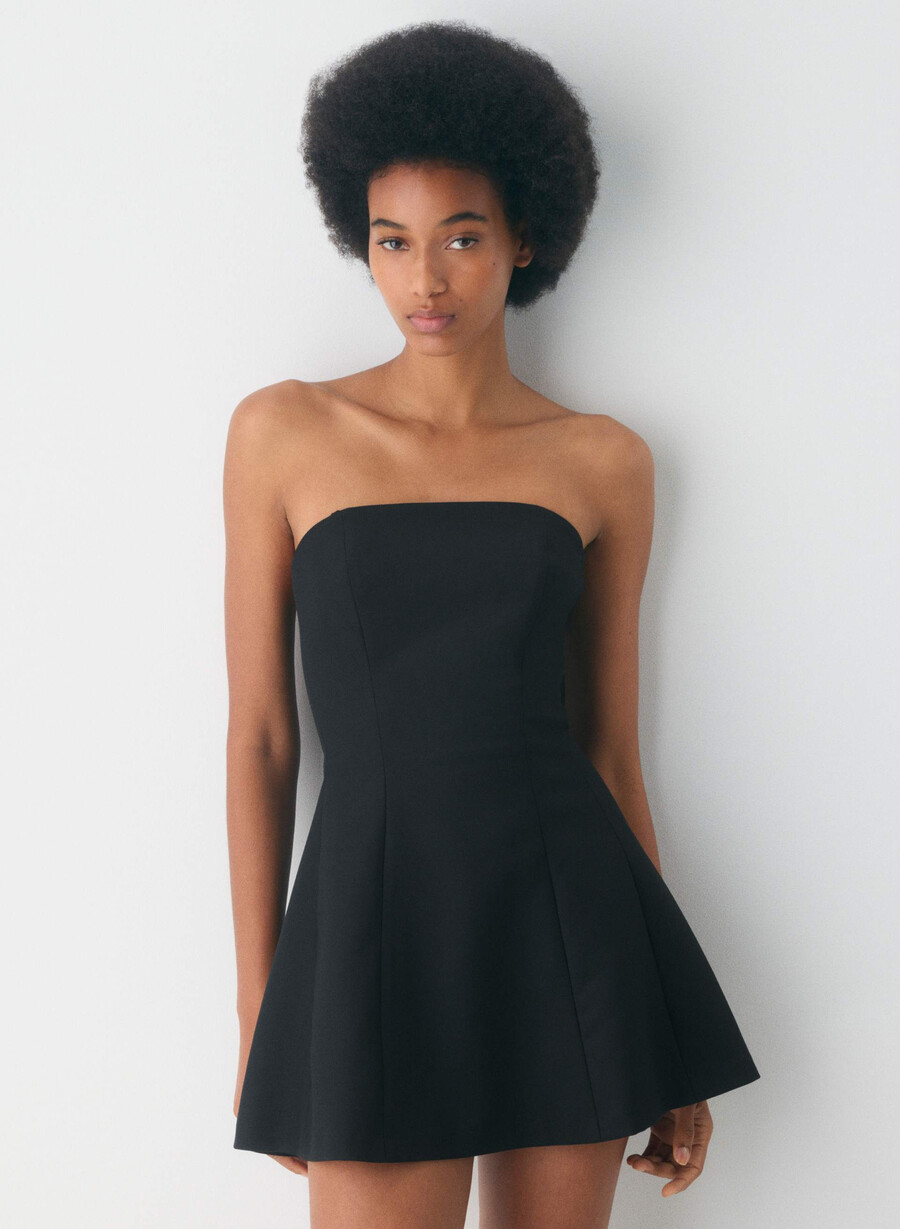 wren schlauchkleid schwarz