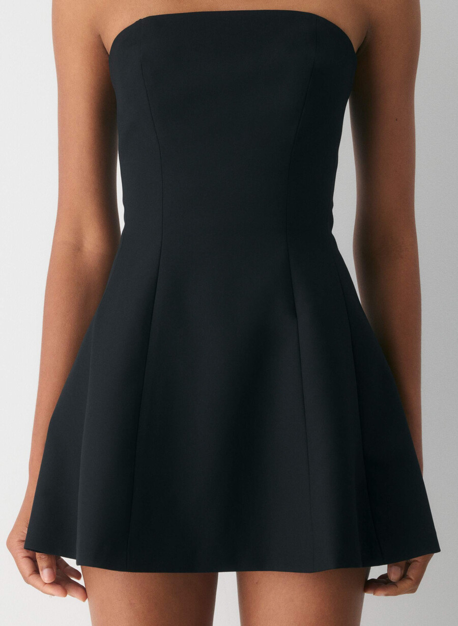 wren schlauchkleid schwarz