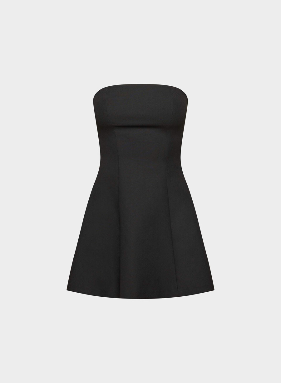 wren schlauchkleid schwarz
