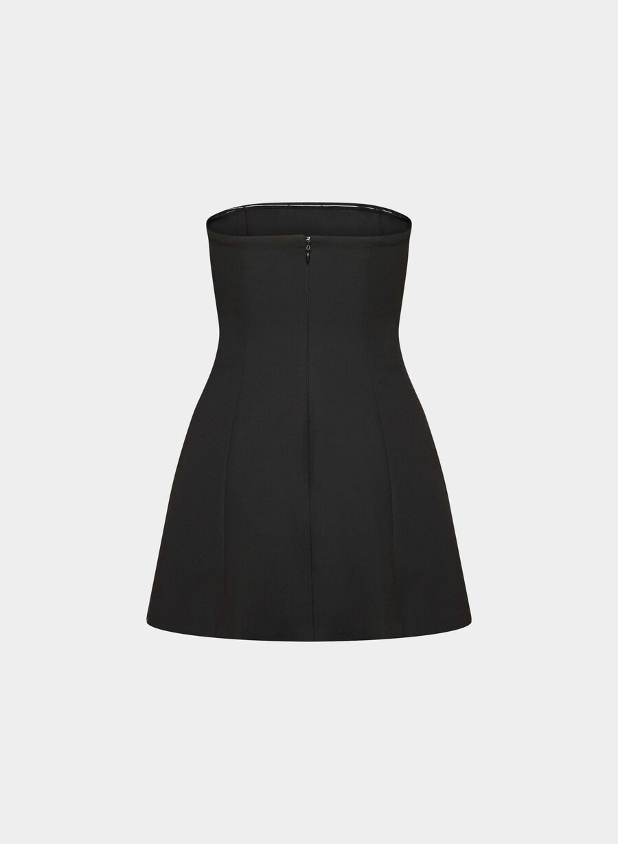 wren schlauchkleid schwarz