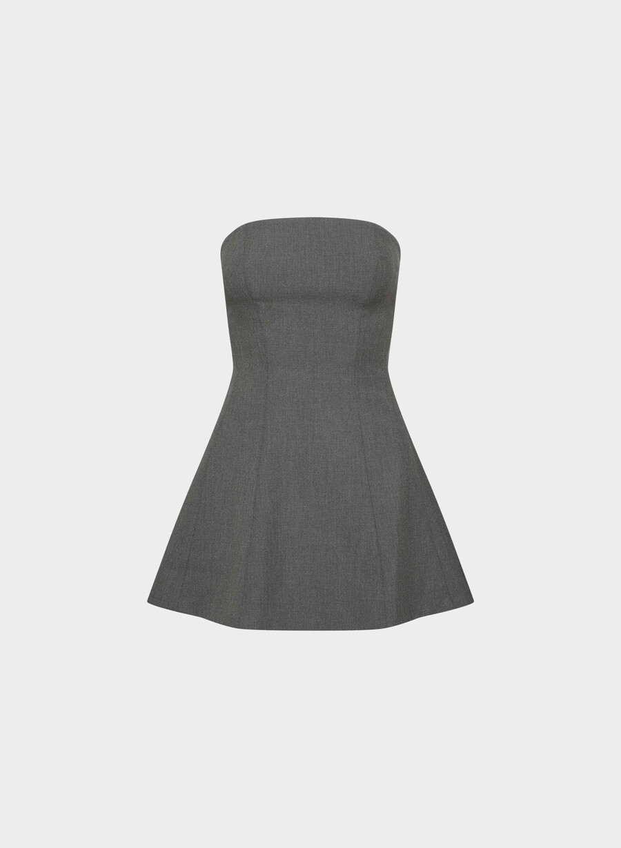 wren schlauchkleid heather charcoal
