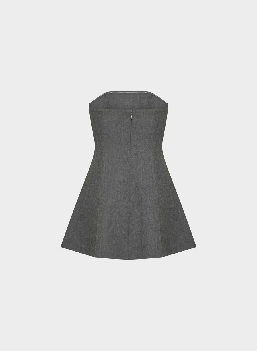 wren schlauchkleid heather charcoal