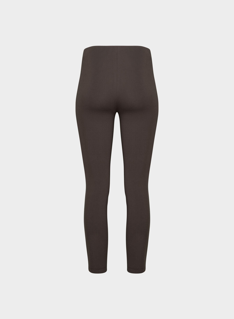 ponteflex kitten pant rich mocha brown