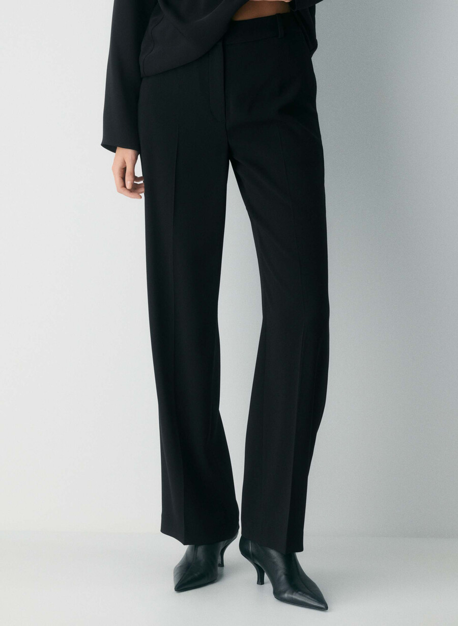 neue agenturhose – mirror crepe espace