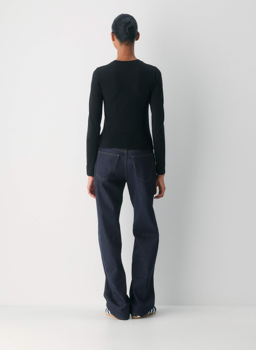 homestretch smooth solo langarmshirt schwarz