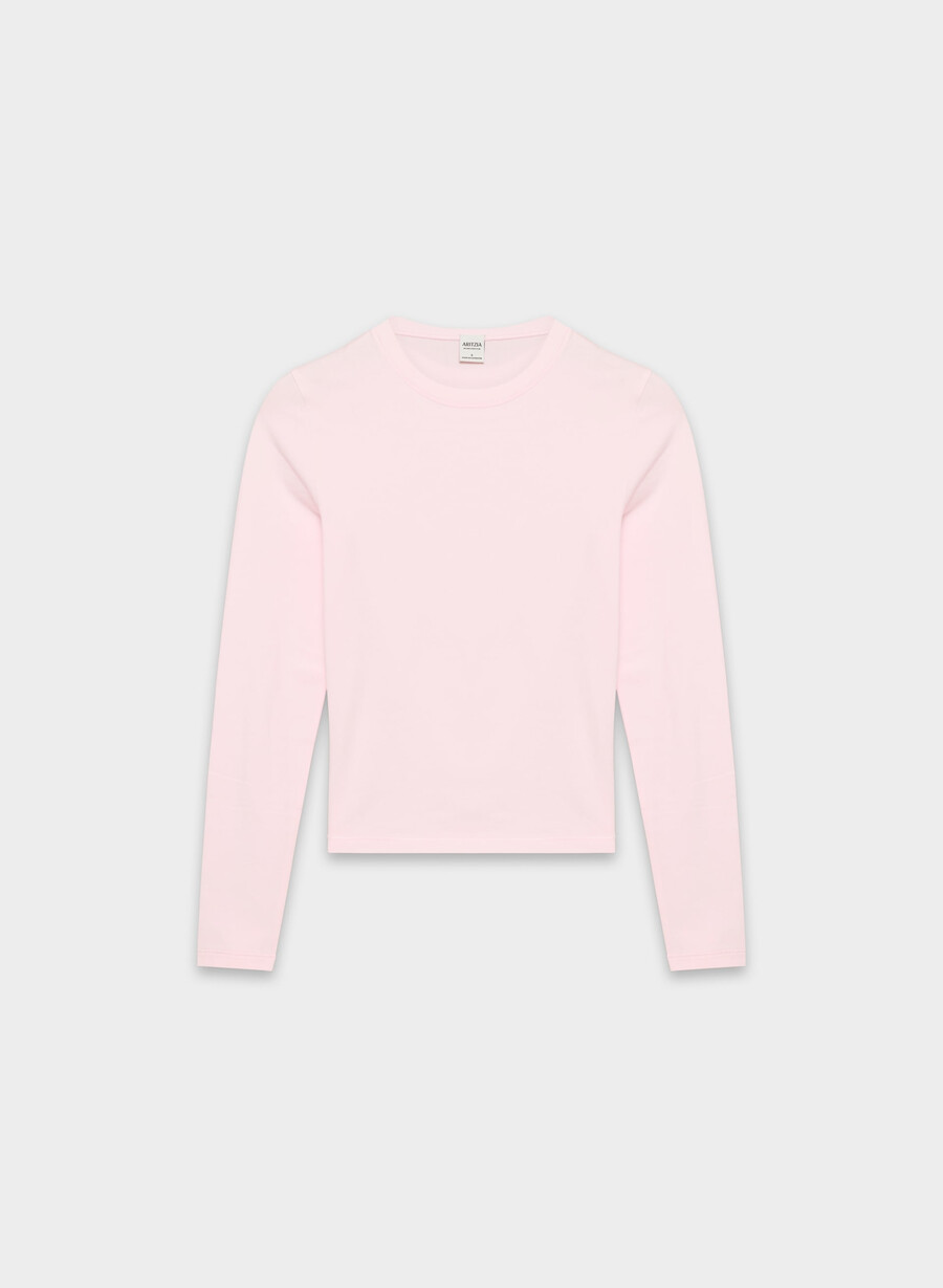 homestretch smooth solo langarmshirt villa pink