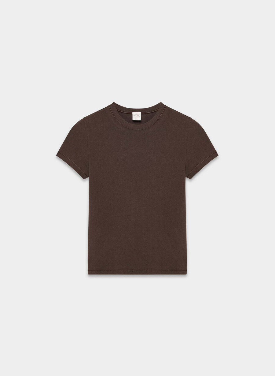 homestretch smooth tune t-shirt reiches mochabraun