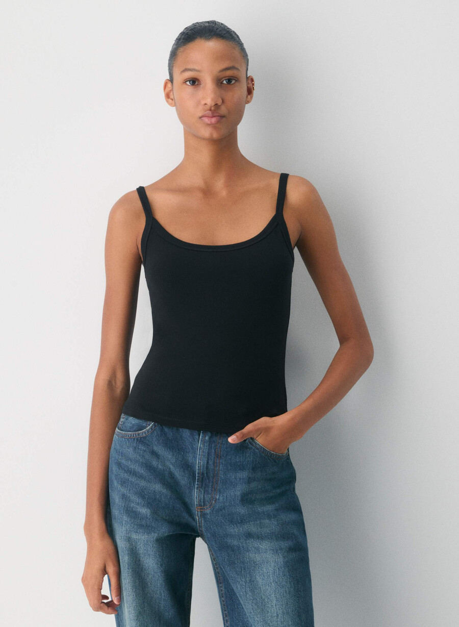 homestretch smooth spectrum cami tank schwarz