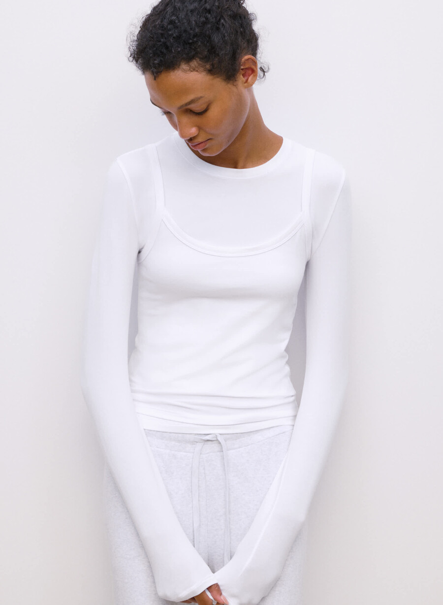 homestretch smooth spectrum tanktop strahlend weiß