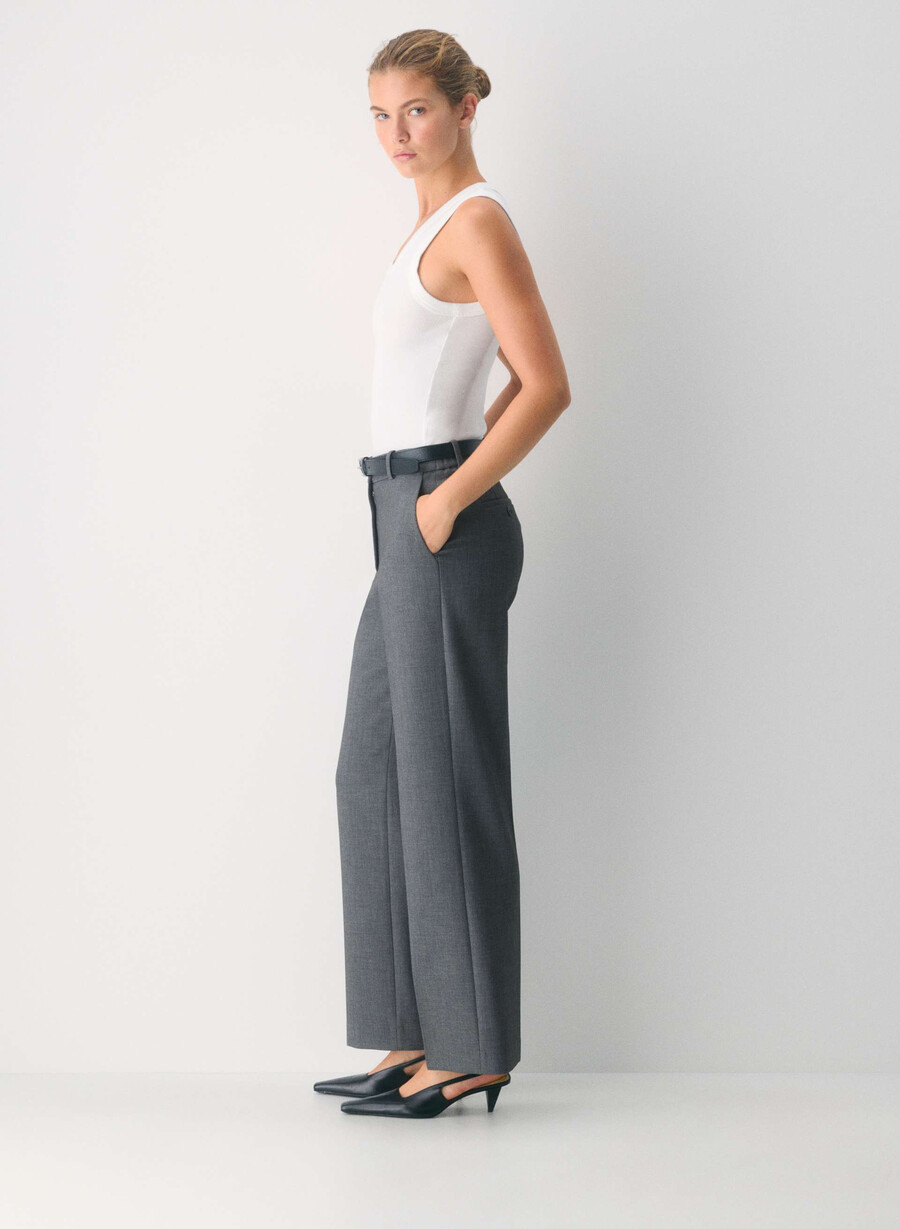 new agency curve-fit hose - reessential heather charcoal
