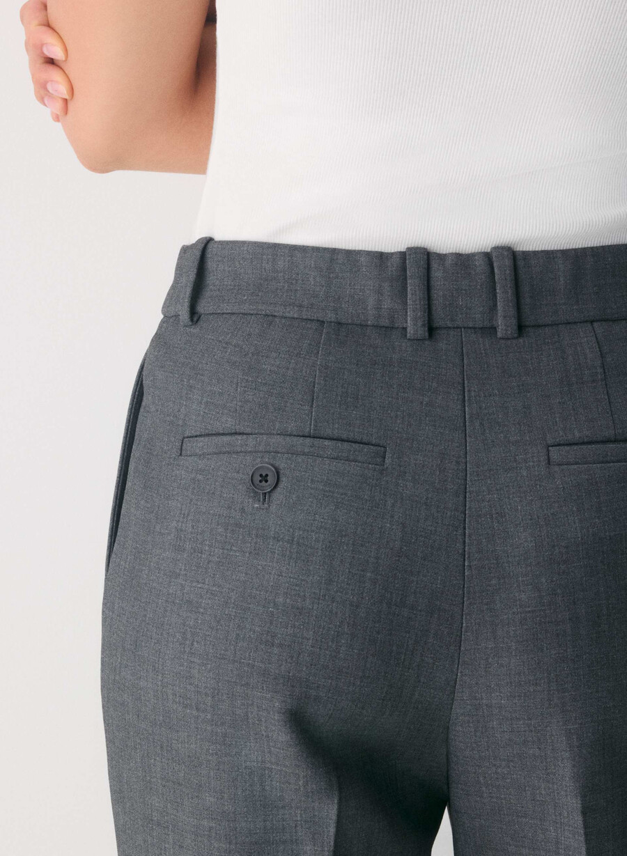 new agency curve-fit hose - reessential heather charcoal