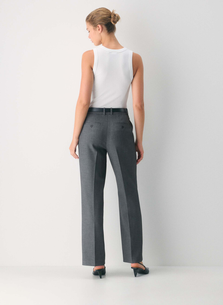 new agency curve-fit hose - reessential heather charcoal
