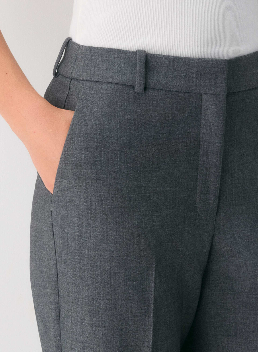 new agency curve-fit hose - reessential heather charcoal