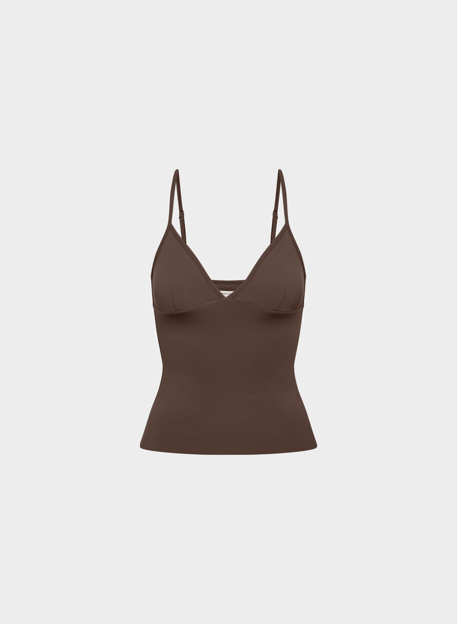 original contour sparks tank rich mocha brown