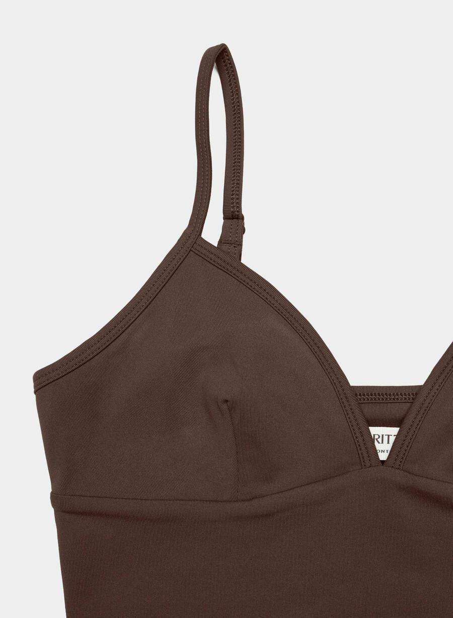 original contour sparks tank rich mocha brown