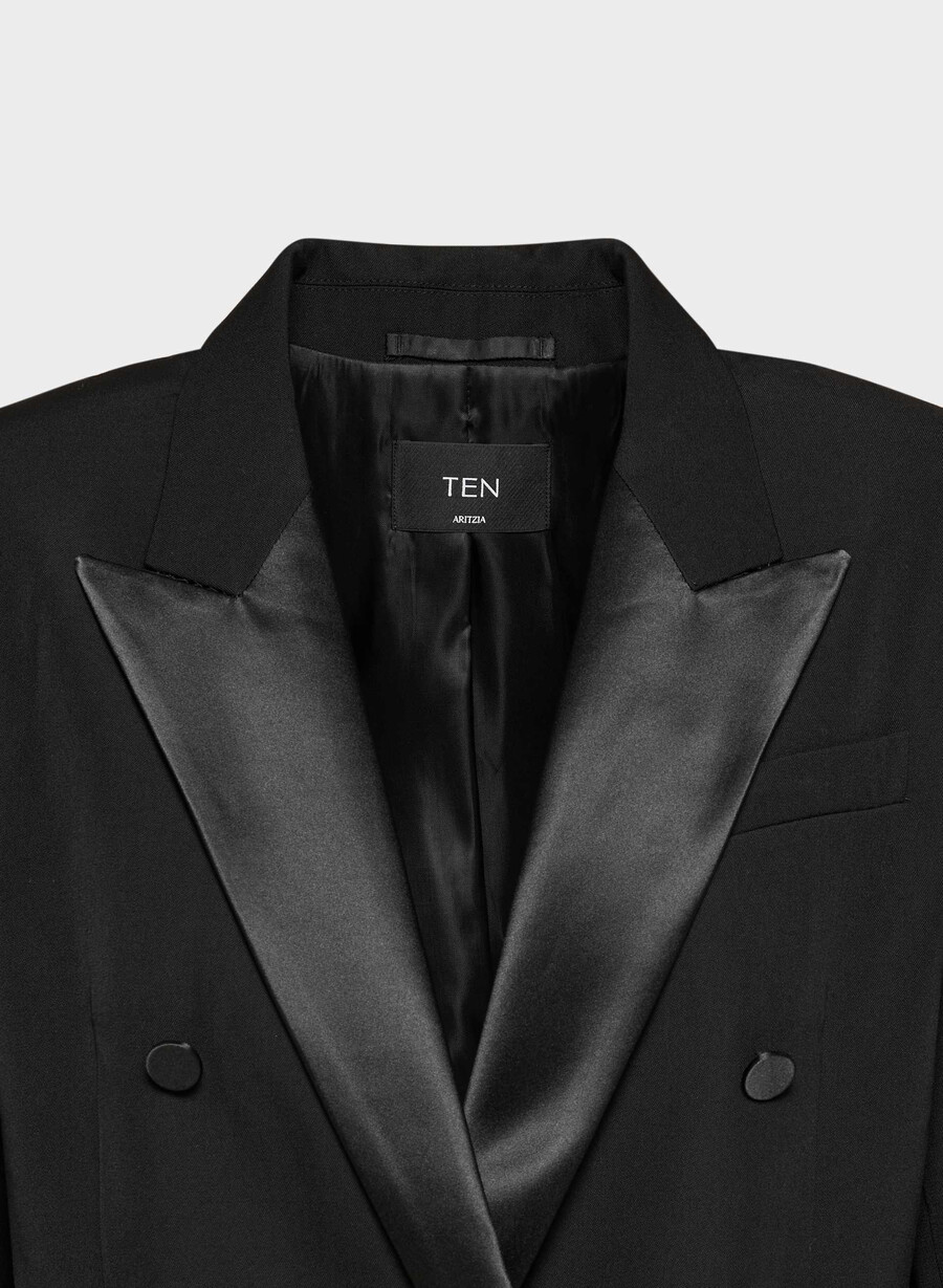 manor wollblazer schwarz