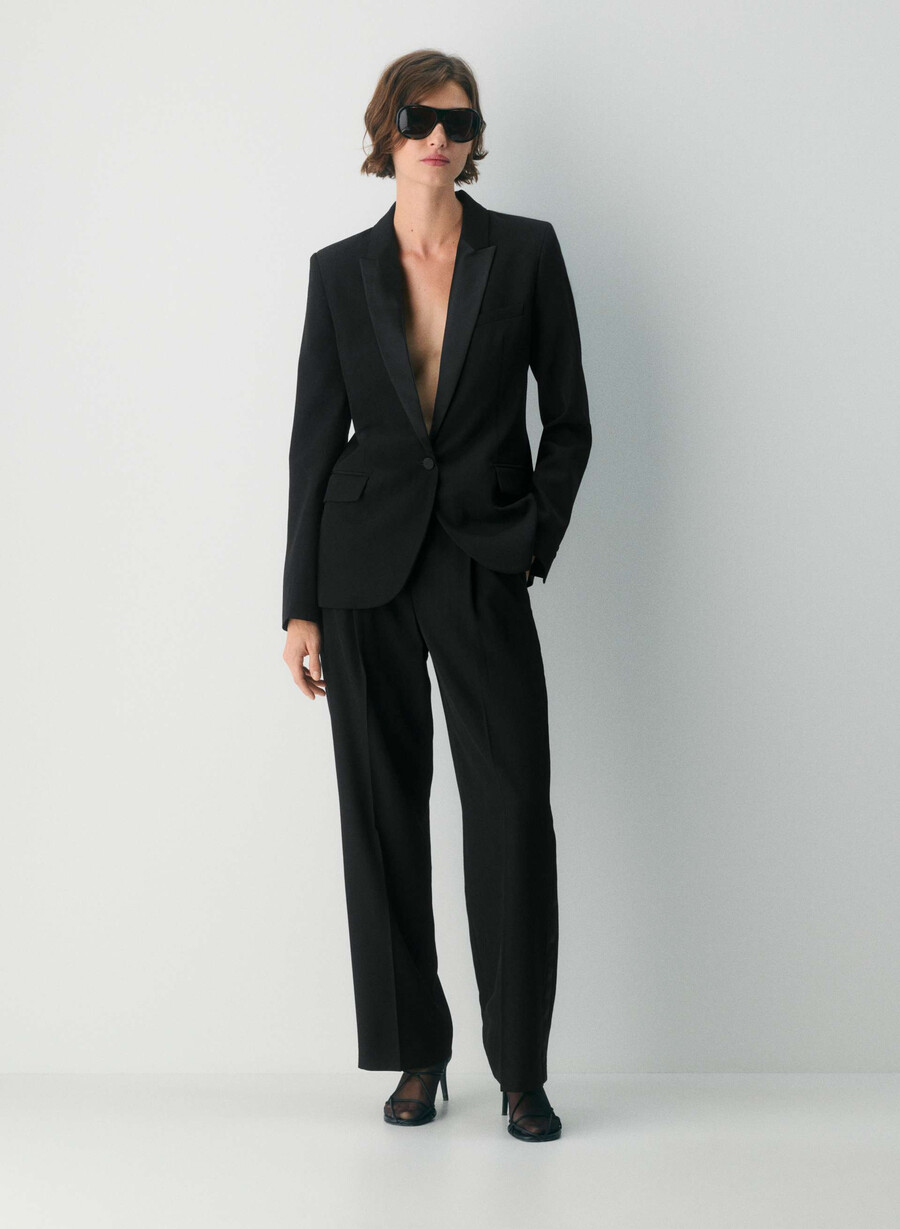 charisse wollblazer schwarz