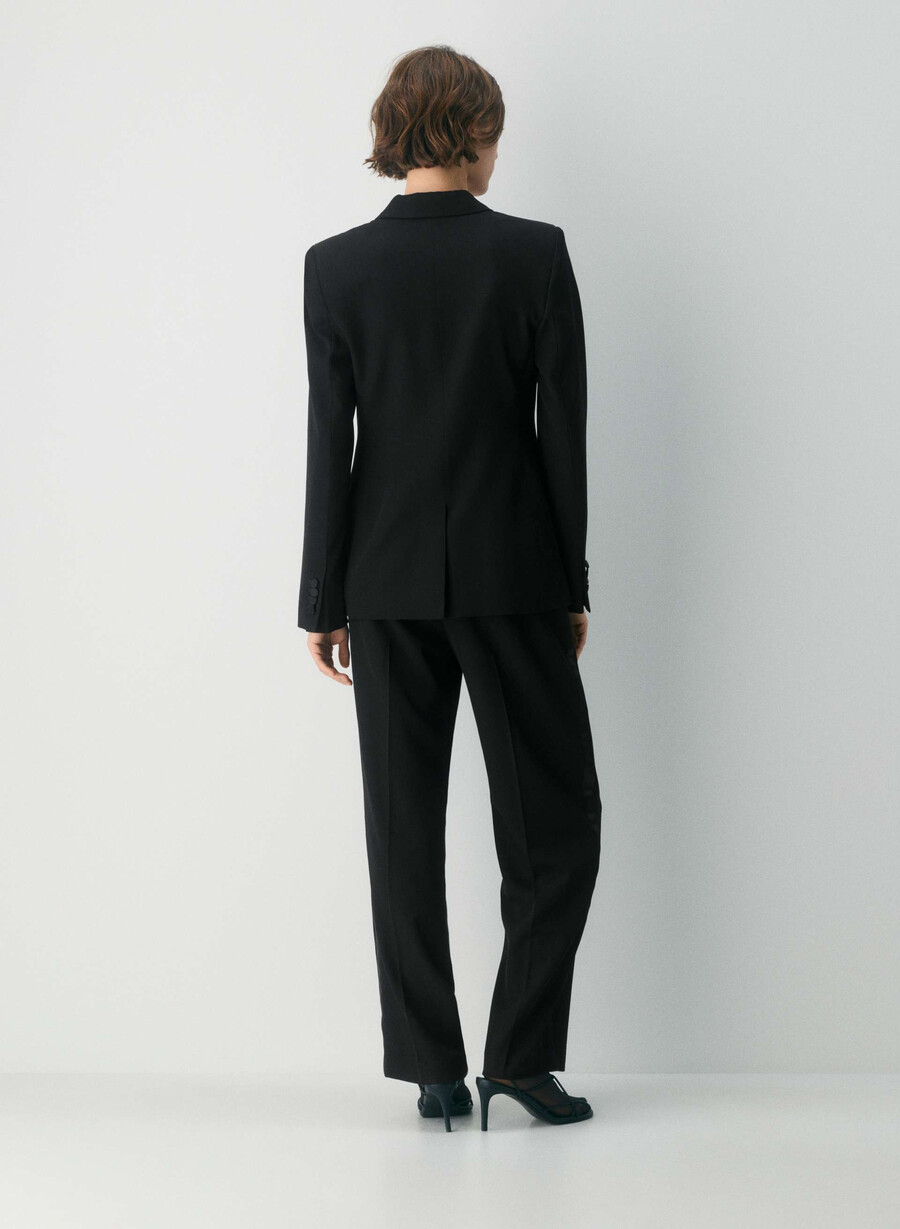 charisse wollblazer schwarz